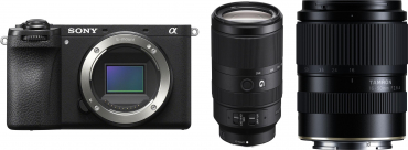 Sony Alpha ILCE-6700 + Tamron 16-50mm f/2.8 A + Sony 70-350 f/4.5-6.3 G