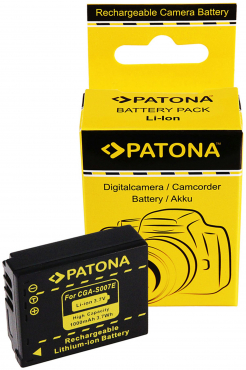Patona battery for Panasonic CGA-S007
