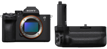 Sony Alpha ILCE-7 V + VG-C4EM Batteriegriff