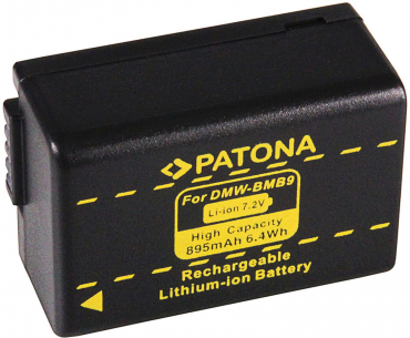 PATONA Dual Ladegerät + 2x Akku DMW-BMB9 