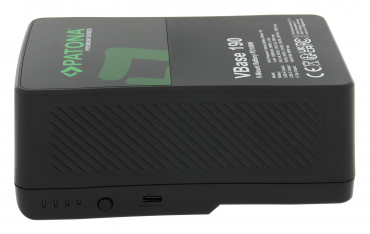 PATONA Premium V-Mount Akku VBase 190 inkl. Hardcase