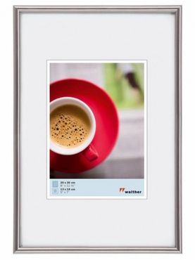 Walther Plastic frame KD430H Galeria 24x30cm steel