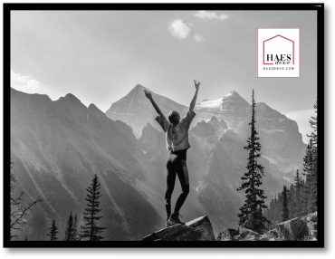 Haes cadre plastique EF5B Easy Frame 30x40cm noir
