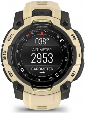 Garmin Instinct® 3 45mm AMOLED Grau Citrine