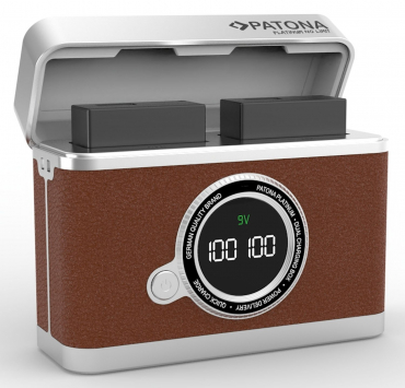 Patona Platinum Dual Ladebox USB-C für Nikon EN-EL15