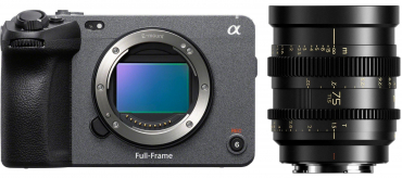 Sony ILME-FX3A + Thypoch Simera-C 75mm T1,5 FF Prime E-Mount