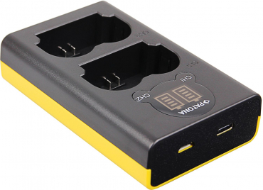 Patona Dual LCD USB Ladegerät für Fuji NP-W235