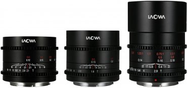 LAOWA Prime Cine Bundle 10mm/17mm/50mm für MFT