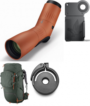 Swarovski ATC 17-40x56 Orange with BPH 44L Expert Package for Mountain Hunting