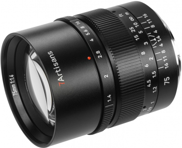 7Artisans 75mm f1.4 for Sony E (full frame)