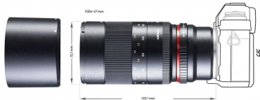 Sony Alpha ILCE 6600 + Walimex pro 100mm F2.8