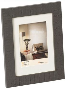 Walther Cadre en bois HO050D Home 40x50cm gris