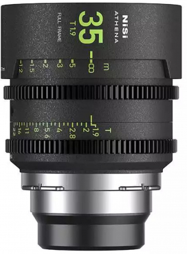 Nikon ZR +Nisi Athena 35mm T1.9 L +  PL an Nikon Z-Mount T Adapter