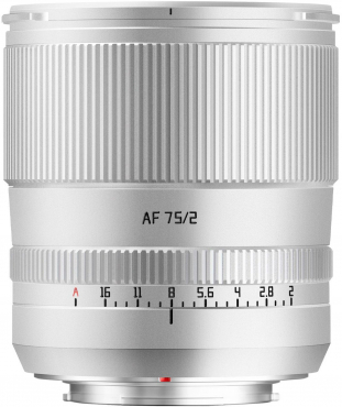 TTARTISAN AF 75mm f/2 Fujifilm X Silver