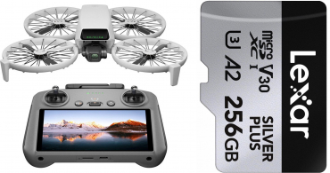 DJI Flip (RC 2) + Lexar Silver Plus microSDXC 256GB