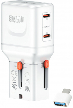 4smarts Nomad Pocket GaN 65W Weltreiseadapter