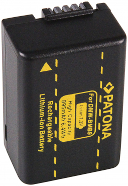 PATONA Dual Ladegerät + 2x Akku DMW-BMB9 