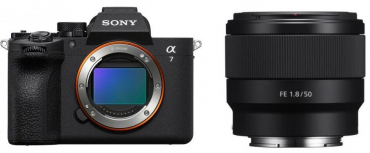 Sony Alpha ILCE-7 V + FE 50mm f1,8 Prime (SEL-50F18F)
