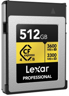 Lexar CFexpress Professional Type-B Gold 4.0 512GB