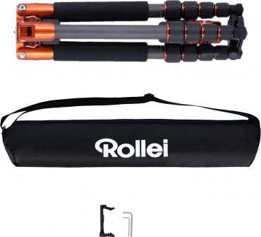 Rollei Fotopro Compact Traveller No.1 Carbon orange