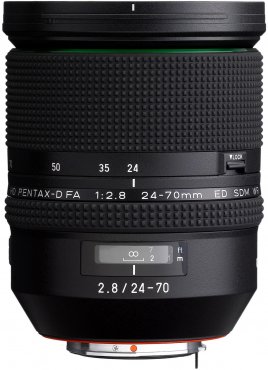 Pentax HD 24-70mm f/2.8 FA ED SDM WR