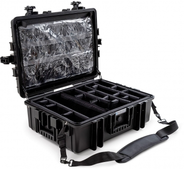 B&W Case Type 6500 mallette durgence noire