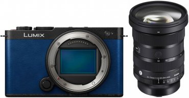 Panasonic DC-S9 blau + Sigma 24-70mm f2,8 DG DN II (A) L-Mount