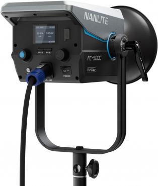 NANLITE FC-500C full-color reportage and studio spotlight