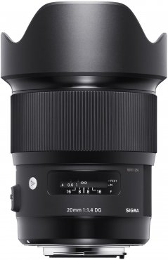 Sigma 20mm f1.4 DG HSM (A) Sony E-mount