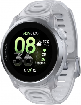 COROS Sportuhr PACE 4 Silikon Cloud White