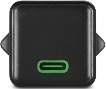 Hama 201985 Schnellladegerät USB C 25 W Schwarz