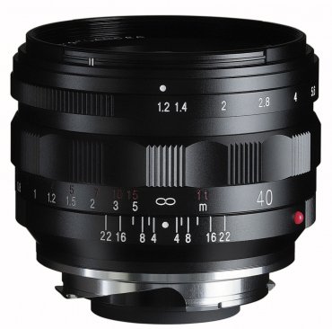 Voigtländer Nokton 40mm f1,2 II VM asph. schwarz