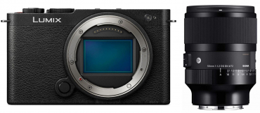 Panasonic DC-S9 schwarz + Sigma 50mm f1,2 DG DN (A)