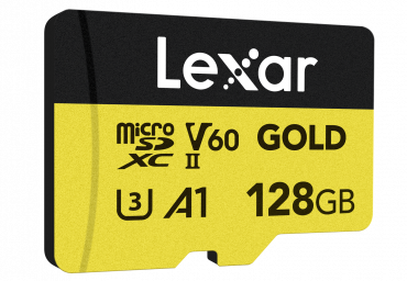 Lexar microSDXC Gold Series UHS-II 128GB V60