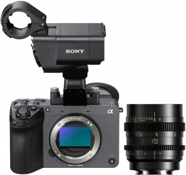Sony ILME-FX2 + XLR-Griff + Thypoch Simera-C 21mm T1,5 FF Prime E-M