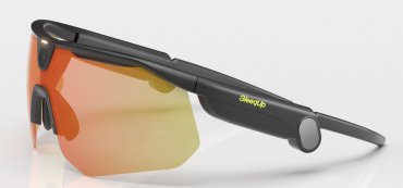 BleeqUp Ranger AI Sports Camera Glasses, Black