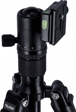 Rollei C6i Aluminiumstativ schwarz