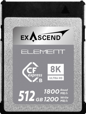 Exascend Element CFexpress Card Type B 512GB