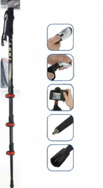 LEKI Trekkingstöcke Photosystem FS Carbon