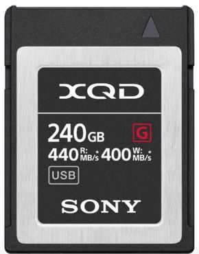 Sony QDG240F XQD-Karte G-Serie 240GB 400MB/s.