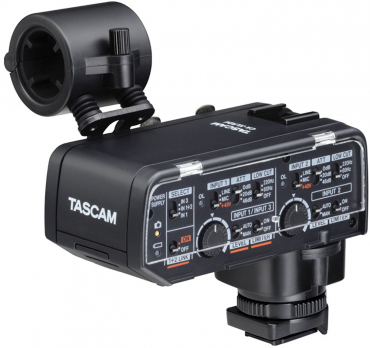 Tascam CA-XLR2d-N XLR microphone adapter for Nikon