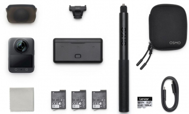 DJI Osmo 360 Adventure Combo + Lexar Silver Plus microSDXC 128GB - 6067274 DJI Osmo 360 Adventure Combo + Lexar Silver Plus microSDXC 128GB