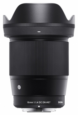 Sigma 16 mm f1.4 DC DN [C] Sony E-mount customer return