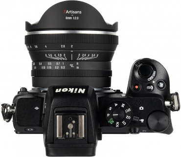7Artisans 6mm f/2 Fisheye Nikon Z (APS-C)