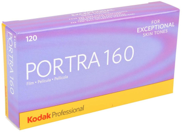 Kodak Professional Portra 160 Roll Film 120 Pack of 5
