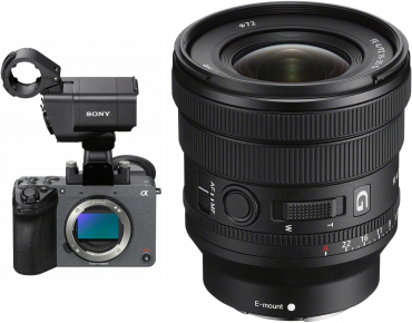 Sony ILME-FX2 +XLR grip + FE PZ 16-35mm f4 G