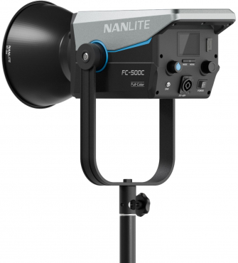 NANLITE FC-500C full-color reportage and studio spotlight