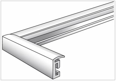Walther Plastic frame KV030D New Lifestyle 20x30cm steel