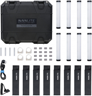 NANLITE PavoTube ll 6XR 8Kit lighting set