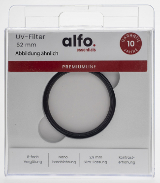 alfo. 123700 67 mm M.C. nano UV glass filter